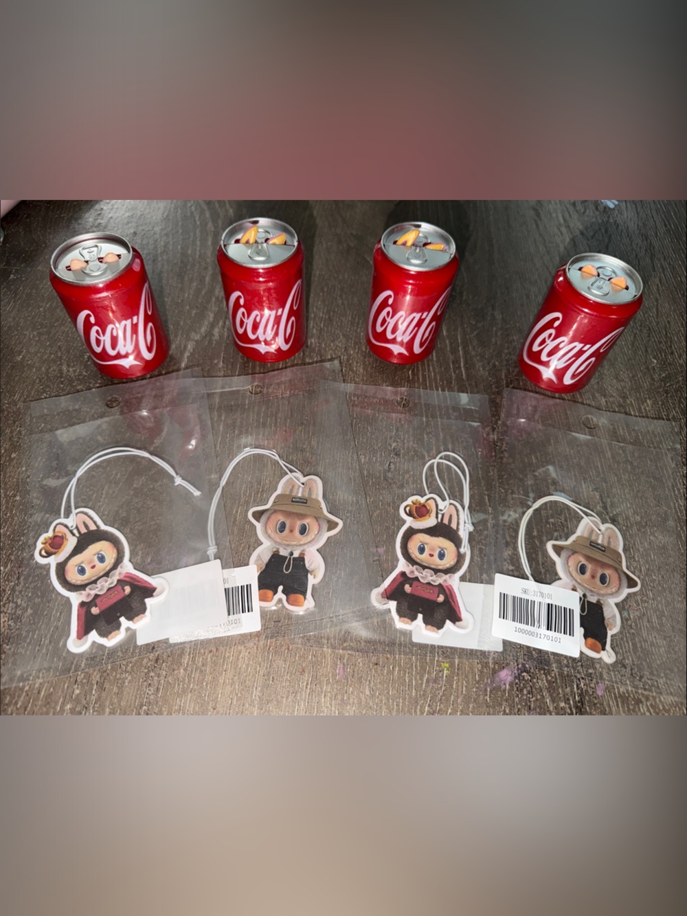 LABUBU Character Party Decorations - Pack of 8